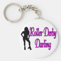 Roller Derby Darling Key Chains