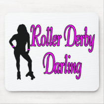 Roller Derby Darling Mousepad