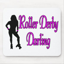Roller Derby Darling Mousepad