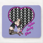 roller derby Diva mousepads