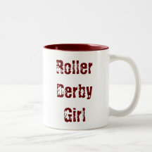 Roller Derby Girl - cup Coffee Mug