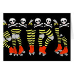 Roller Derby Greeting Card