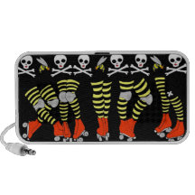 Roller Derby Legs Portable Doodle Speaker