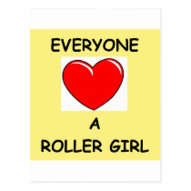 roller derby postcards