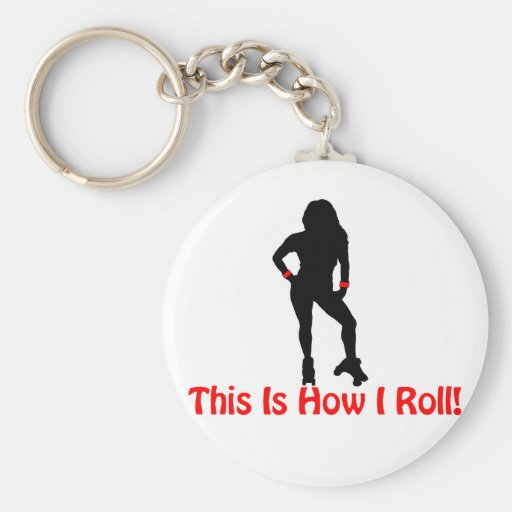 Roller Derby Roll Key Chains