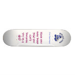 Roller Derby Skate - Blue Skateboard Deck
