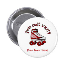 Roller Derby Skate - Red Pin