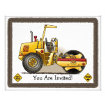 Roller Equipment Kids Party Invitation