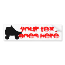 roller skate bumper stickers