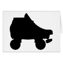 roller skate greeting card