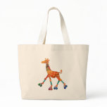 Roller Skating Giraffe bags