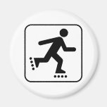 Rollerblade Symbol Magnet