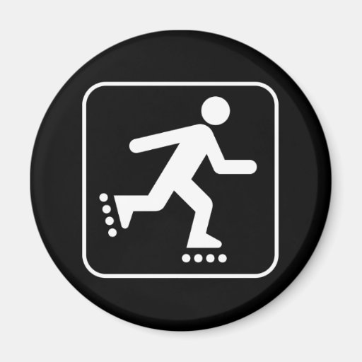 Rollerblade Symbol Magnet