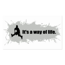 Rollerblading is a Way of Life Business Card