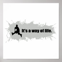 Rollerblading is a Way of Life Poster