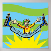 Rollerblading Posters
