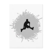 Rollerblading Scribble Style