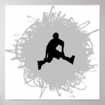 Rollerblading Scribble Style
