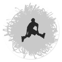 Rollerblading Scribble Style