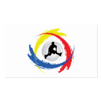 Rollerblading Tricolor Emblem