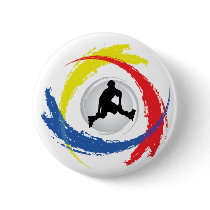 Rollerblading Tricolor Emblem