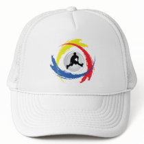 Rollerblading Tricolor Emblem