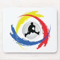 Rollerblading Tricolor Emblem