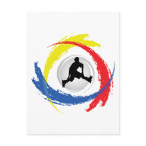 Rollerblading Tricolor Emblem
