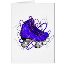 Rollerskates Card