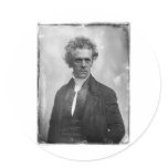 Rollin Heber Neal ~ Portrait 1850 Stickers