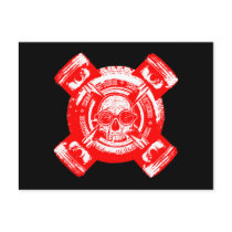Rolling Bonez I Postcard