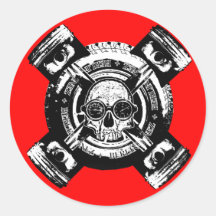 Rolling Bonez I Sticker