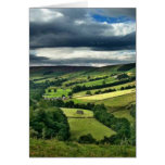 Rolling countryside view cards