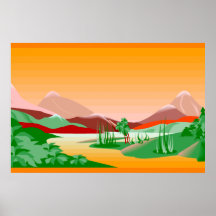 Rolling Hills and Plains Posters
