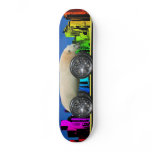 Rolling on 22's skateboards