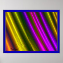 Rolling Shiny Metal Foils Posters