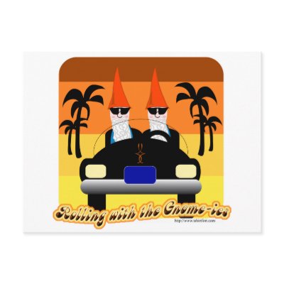 Rolling with the Gnom-ies Postcards by Anotherfort