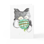 Rolly Polly Christmas Ornament Card