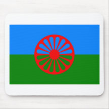Roma Flag (Romani Flag) Mousemats