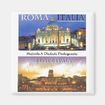 ROMA - ITALIA (Mojisola A Gbadamosi - Okubule ) Magnet