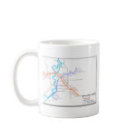 Roma Metro Map mugs