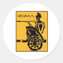 Roma Poster Sticker