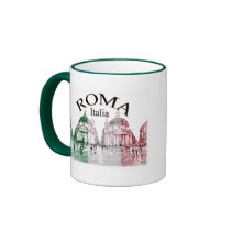 Roma Stamped Mugs