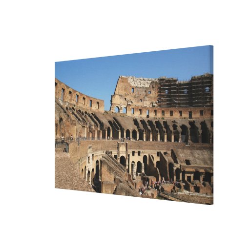 Roman Art. The Colosseum or Flavian 6 Canvas Print