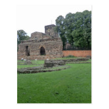 Roman Bathhouse in Leicester, England Postcard