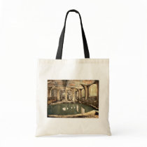 Roman Baths and Abbey, Circular Bath, Bath, Englan Bags