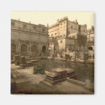 Roman Baths and Abbey I, Bath, Somerset, England Fridge Magnets