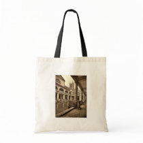 Roman Baths and Abbey, III, Bath, England classic Tote Bags