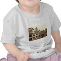 Roman Baths and Abbey, IV, Bath, England classic P Shirts