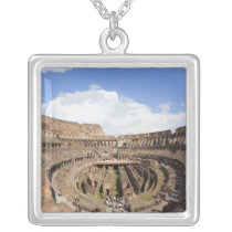 Roman Coliseum, fish eye view Pendant